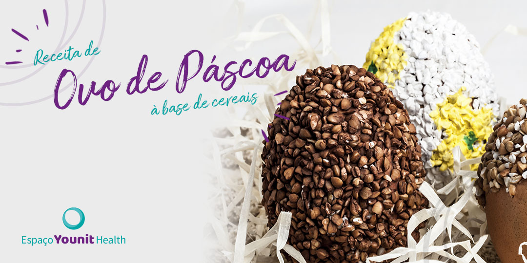 Ovo de Páscoa à base de cereais