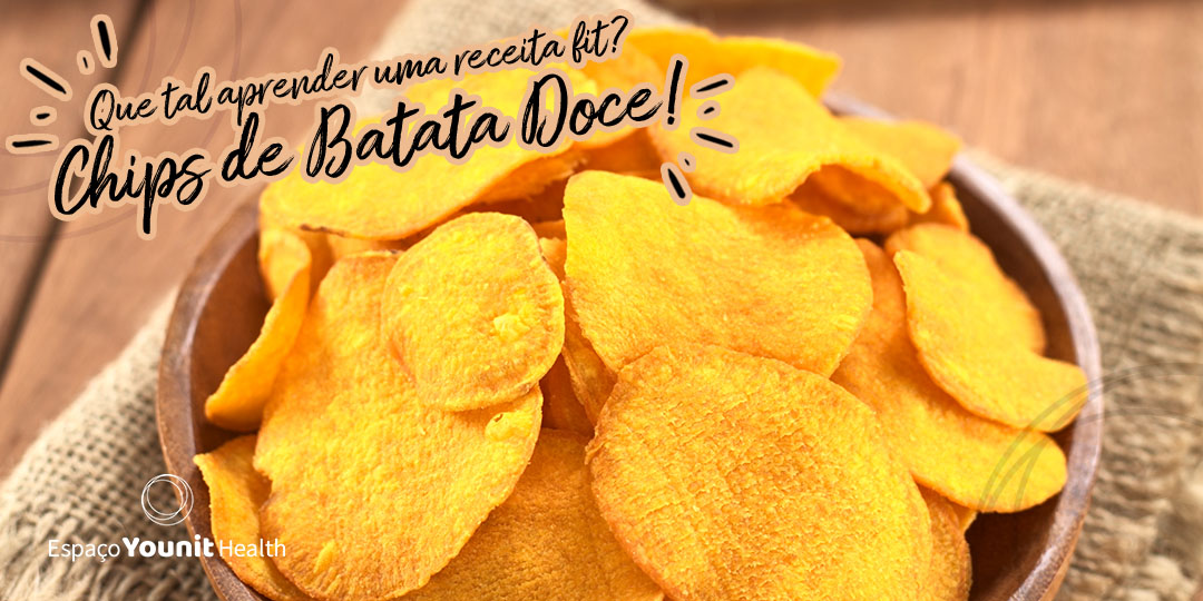Chips de batata doce