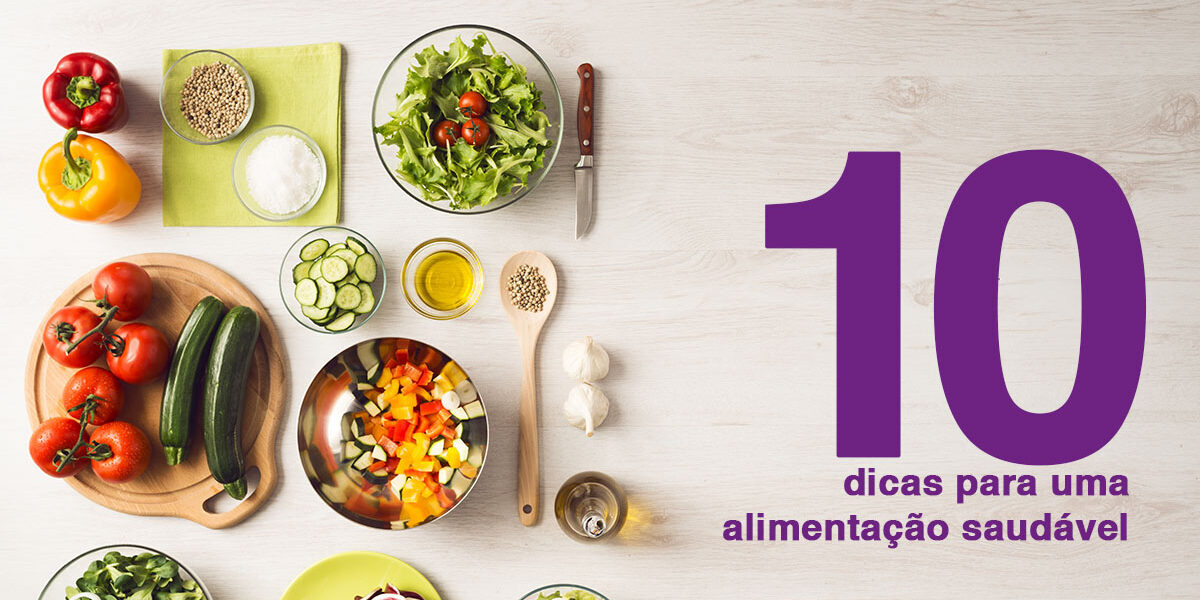 Alimentos saudáveis banner